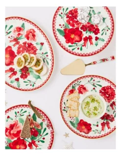 Hot Sale ❤️ Maxwell & Williams Mistletoe Pavlova/Cheese Plate 30cm Gift Boxed ✨ -The Christmas Shop Sales unnamed file 1870