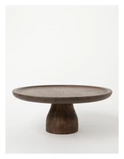 Coupon 🎉 Heritage Walnut Look Cake Stand ❤️