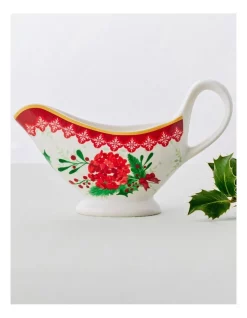 Coupon 🧨 Maxwell & Williams Mistletoe Gravy Boat 280ML Gift Boxed 😍 -The Christmas Shop Sales unnamed file 1894