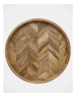 Budget 🛒 Heritage Herringbone Wood Serving Tray 🧨 -The Christmas Shop Sales unnamed file 1900