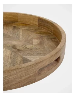 Budget 🛒 Heritage Herringbone Wood Serving Tray 🧨 -The Christmas Shop Sales unnamed file 1901