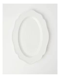 Coupon ✔️ Heritage Scalloped Oval Platter 👍