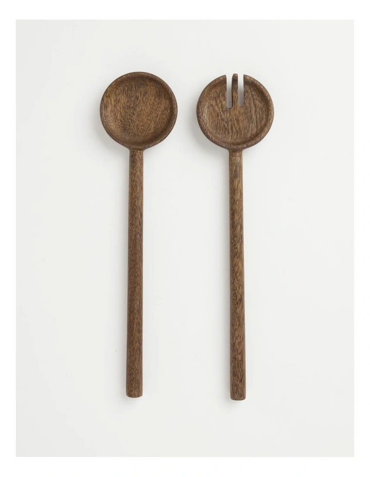 Best Sale π₯ Heritage Walnut Look Set Of 2 Salad Servers β¨ 3 Best Sale π₯ Heritage Walnut Look Set Of 2 Salad Servers β¨