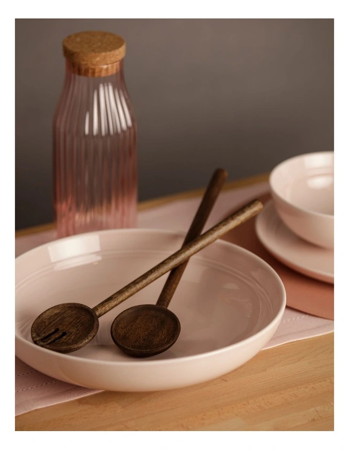 Best Sale π₯ Heritage Walnut Look Set Of 2 Salad Servers β¨ 4 Best Sale π₯ Heritage Walnut Look Set Of 2 Salad Servers β¨ - Image 2
