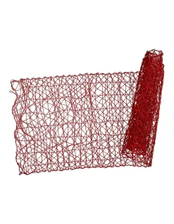 Hot Sale 👏 Maxwell & Williams Glitz Lace Runner 150x45cm Red ⌛