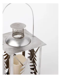 Top 10 ⭐ Australian House & Garden Eucalyptus Metal LED Lantern With Tree Cut-out 28cm In Silver 🌟 -The Christmas Shop Sales unnamed file 197