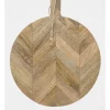 Wholesale 🥰 Heritage 40x30cm Herringbone Wood Round Paddle Board Natural 😉 -The Christmas Shop Sales unnamed file 1970