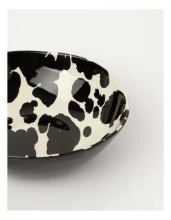 Outlet ⭐ Vue Eclipse Irregular Serving Bowl In Black/White 👏 -The Christmas Shop Sales unnamed file 2019