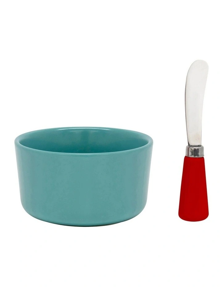 Brand new π Salt&Pepper Kringle Dip Bowl 11x6.5cm And Spreader In Mint π₯° 3 Brand new π Salt&Pepper Kringle Dip Bowl 11x6.5cm And Spreader In Mint π₯°