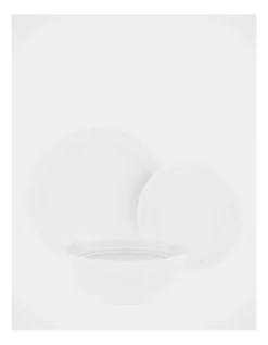 Hot Sale ⌛ Heritage Avenue 12 Piece Dinner Set White 🌟