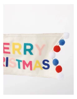 Cheapest ✨ Myer Giftorium Merry & Bright Fabric Merry 🔔 Christmas Flag Tree Topper 26 Cm In Multi 😀 -The Christmas Shop Sales unnamed file 205