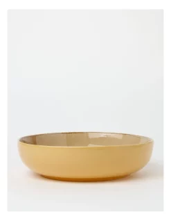 Outlet 🎁 Australian House & Garden Esperance Shallow Bowl 30cm In Yellow 🎁
