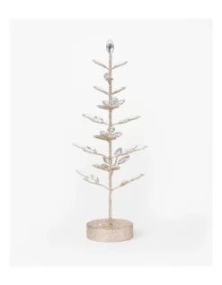 Buy 🎉 Myer Giftorium Luxe Metal & Faux Gem Table Tree Decoration In Rose Gold ✔️