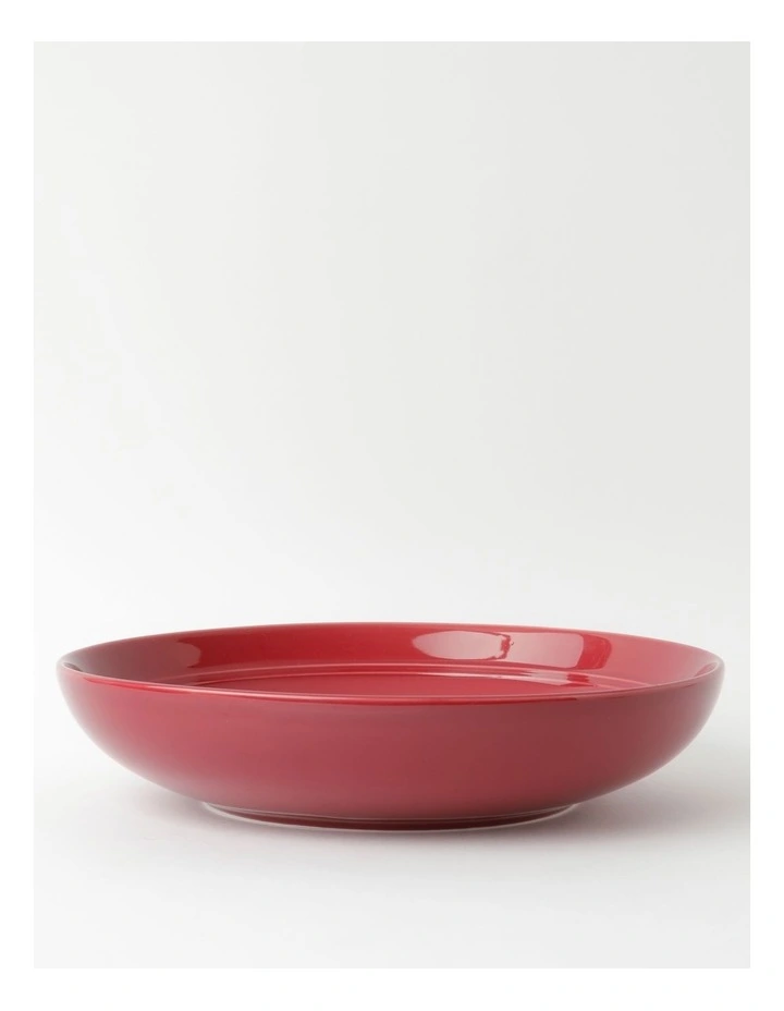 Brand new π Heritage Avenue Shallow Serving Bowl Crimson π 3 Brand new π Heritage Avenue Shallow Serving Bowl Crimson π