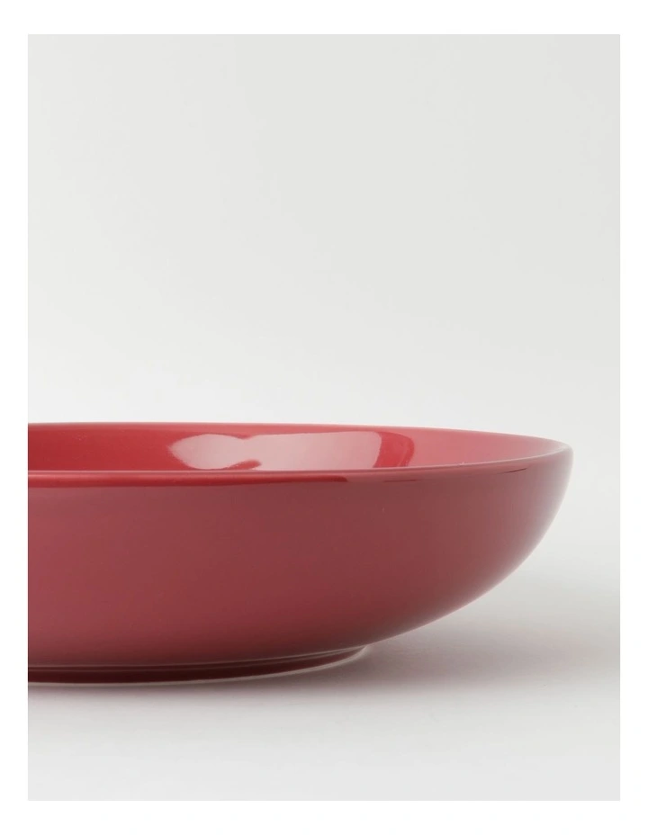 Brand new π Heritage Avenue Shallow Serving Bowl Crimson π 5 Brand new π Heritage Avenue Shallow Serving Bowl Crimson π - Image 3