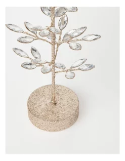 Buy 🎉 Myer Giftorium Luxe Metal & Faux Gem Table Tree Decoration In Rose Gold ✔️ -The Christmas Shop Sales unnamed file 223