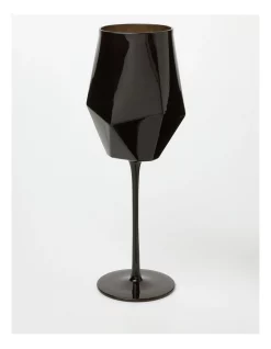 Brand new 🛒 Vue Geo Red Wine Glass Black Set Of 4 🎉