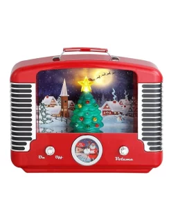Buy 💯 Mr 🎅 Christmas Northpole Nostalgic Radio A79541 😍