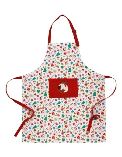 Cheapest ✨ Maxwell & Williams Kasey Rainbow Sparkly Season 🎄 Christmas Apron 70cmx85cm ⭐