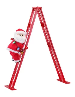 Flash Sale 🎁 Mr 🎁 Christmas Tabletop Climber Santa Red 😀