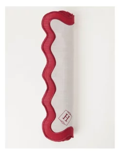 Hot Sale 🤩 Heritage Florence Scalloped Edge Table Runner In Red And White 👍 -The Christmas Shop Sales unnamed file 2336