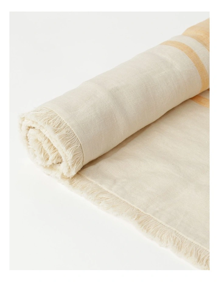 Cheap π Australian House & Garden Yarn Dyed Linen Table Runner Sand π 4 Cheap π Australian House & Garden Yarn Dyed Linen Table Runner Sand π - Image 2