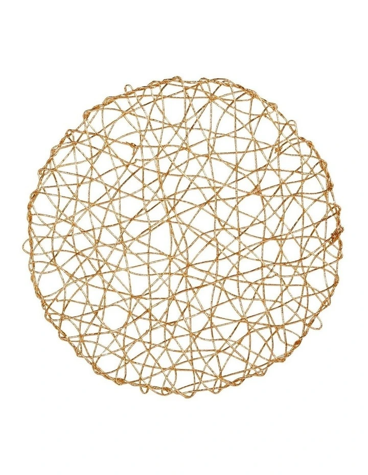 Budget π― Maxwell & Williams Glitz Lace Round Placemat 33cm In Gold β 3 Budget π― Maxwell & Williams Glitz Lace Round Placemat 33cm In Gold β
