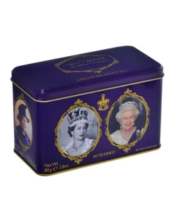 Discount π New English Teas English Breakfast Queen Elizabeth II Tin 80g π