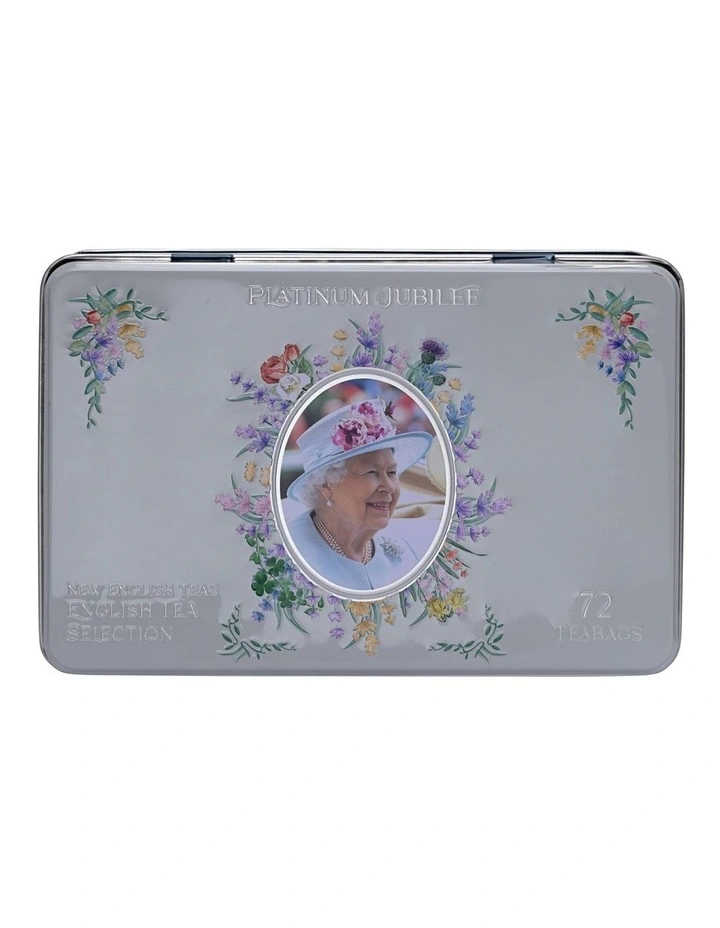 Cheap 𧨠New English Teas English Breakfast Platinum Jubilee Tin βοΈ 3 Cheap 𧨠New English Teas English Breakfast Platinum Jubilee Tin βοΈ