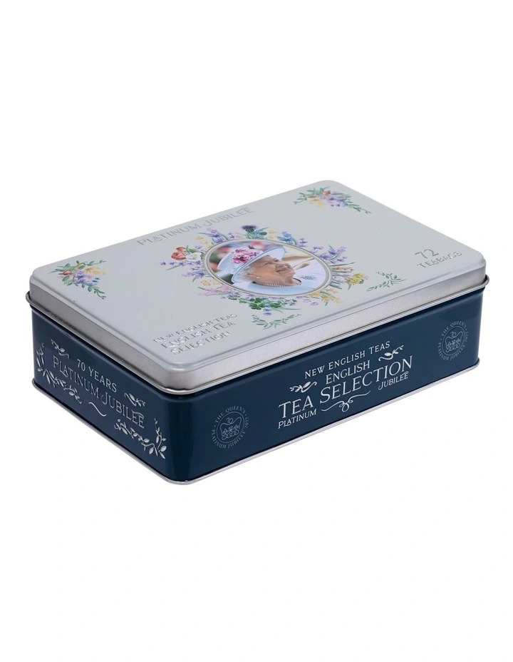 Cheap 𧨠New English Teas English Breakfast Platinum Jubilee Tin βοΈ 4 Cheap 𧨠New English Teas English Breakfast Platinum Jubilee Tin βοΈ - Image 2