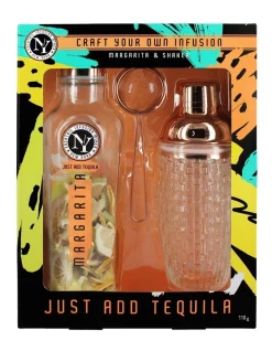 Deals ❤️ New York Cocktail Infusion Mixers Margarita And Shaker Set Just Add Tequila 🤩