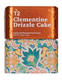 Flash Sale ⭐ T2 Clementine Drizzle Cake Feature Tin Xmas 2022 100G 🤩 -The Christmas Shop Sales unnamed file 2465