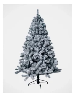 Outlet π Myer Giftorium Flocked Arrow Pine π Christmas Tree 180cm π§¨
