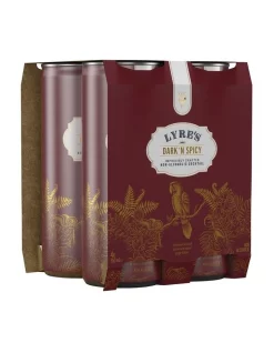 Cheap β Lyre's Non Alcoholic Dark 'N Spicy 250ml X 4 π