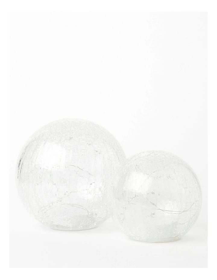 Best deal π Australian House & Garden Eucalyptus Glass Large Crackle Ball LED Decoration π₯° 5 Best deal π Australian House & Garden Eucalyptus Glass Large Crackle Ball LED Decoration π₯° - Image 3