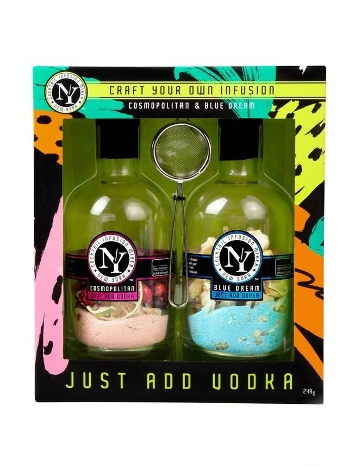 Flash Sale ⌛ New York Cocktail Infusion Mixers New York Cocktail Infusion Mixer Twin Pack Vodka 240g ❤️ 3 Flash Sale ⌛ New York Cocktail Infusion Mixers New York Cocktail Infusion Mixer Twin Pack Vodka 240g ❤️