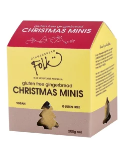 Buy 😀 Gingerbread Folk Gluten Free 🎁 Christmas Minis 200g 🤩