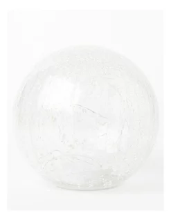Best deal π₯° Australian House & Garden Eucalyptus Glass Large Crackle Ball LED Decoration π€©