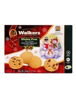 New 👍 Walkers Gluten Free Shortbread Festive Carton 280g 💯