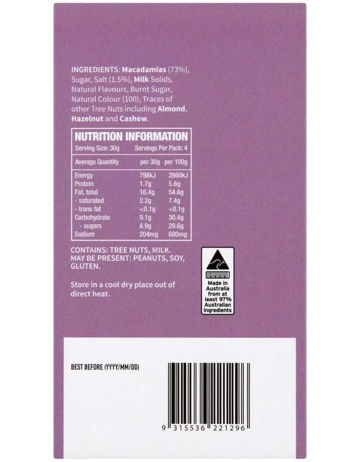 Deals π Patons Caramelised Macadamias With Salted Caramel π 4 Deals π Patons Caramelised Macadamias With Salted Caramel π - Image 2