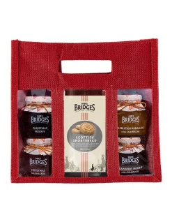 Flash Sale 😀 Mrs Bridges 🎁 Christmas Selection Jute Gift Bag 😍