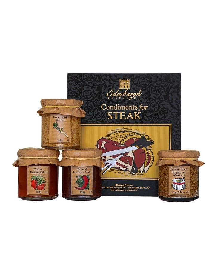 New π Edinburgh Preserves Edinburgh Condiments For Steak Box 735g β€οΈ 3 New π Edinburgh Preserves Edinburgh Condiments For Steak Box 735g β€οΈ