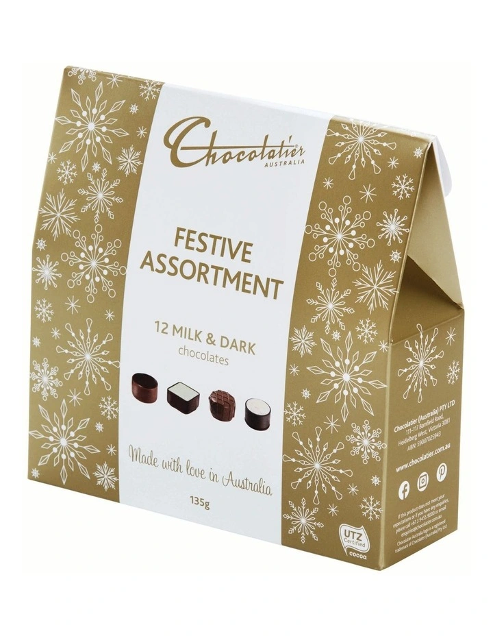 Best Pirce π Chocolatier Australia Gold Festive Selection 135g π― 4 Best Pirce π Chocolatier Australia Gold Festive Selection 135g π― - Image 2