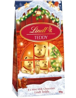 Promo 😀 Lindt Mini Teddy Bear Pouch Bag 80g 😉