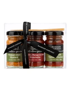 Flash Sale π Random Harvest Chilli BBQ Condiments Mini Me Pack 3x60g π₯