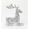 Cheapest 🤩 Myer Giftorium Luxe Metal Bejewelled Glitter Sitting Reindeer Decoration 🎉 -The Christmas Shop Sales unnamed file 269