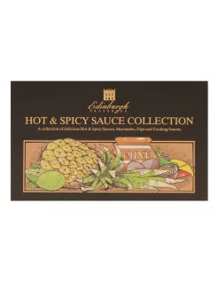Outlet 👍 Edinburgh Preserves Edinburgh Hot & Spicy Sauce Collection Box 354g 🔔