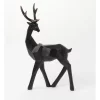 Best Sale 💯 Myer Giftorium Modern Holiday Polyresin Geometric Reindeer Decoration In Black 🌟 -The Christmas Shop Sales unnamed file 284