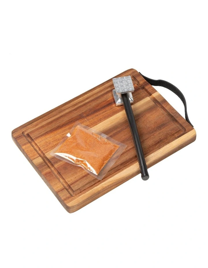 Deals β€οΈ Flavoursome By Myer Steak Board And Tenderizer Set 20g π 5 Deals β€οΈ Flavoursome By Myer Steak Board And Tenderizer Set 20g π - Image 3