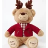 Budget 😉 Myer Giftorium Hugo 2022 🎄 Christmas Charity Bear 40 Cm In Red/Natural 🥰